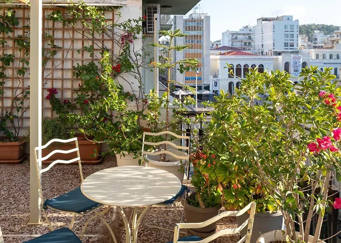 Lägenhet Veranda At Center Patras
